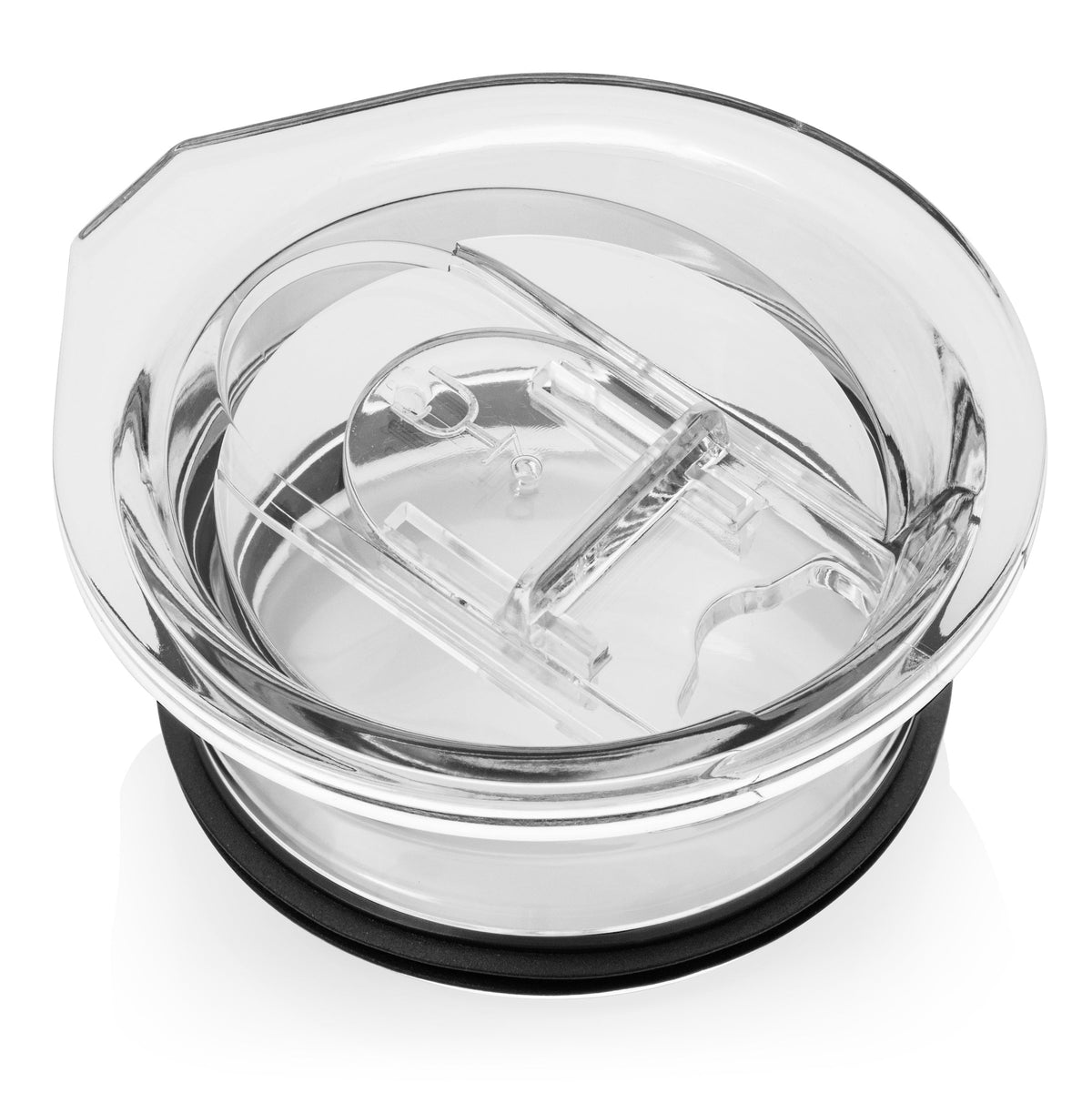 Hopsulator Slim Tumbler Lids (Clear, Black and Purple) S1
