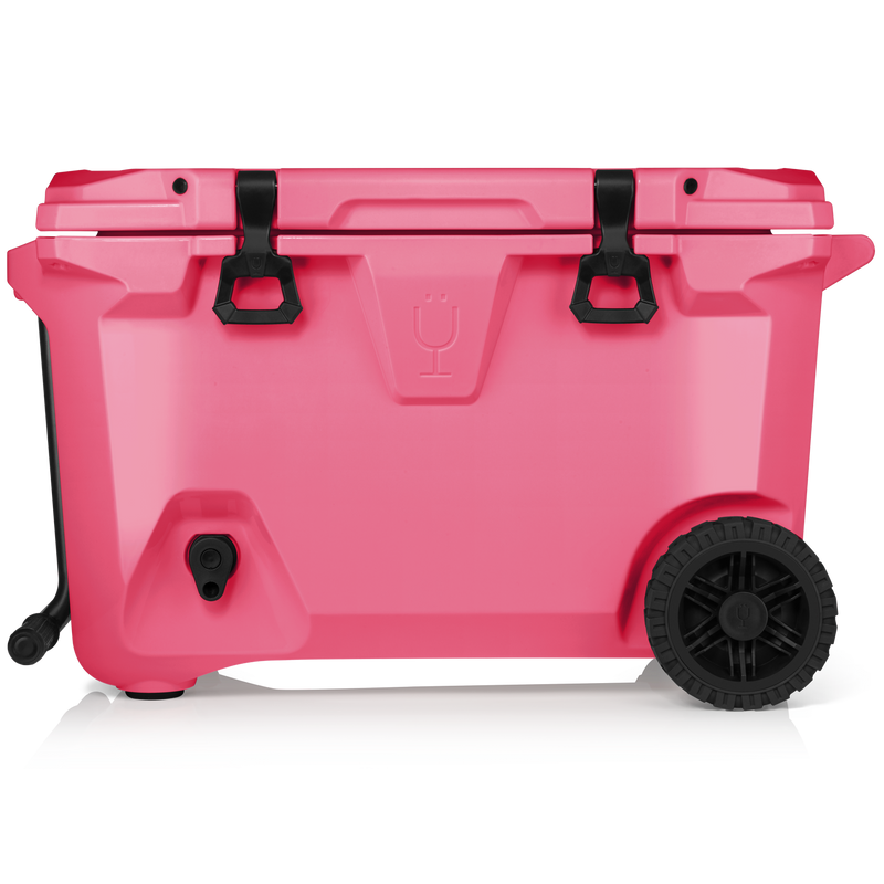 BrüTank 55-Quart Rolling Cooler | Neon Pink M4